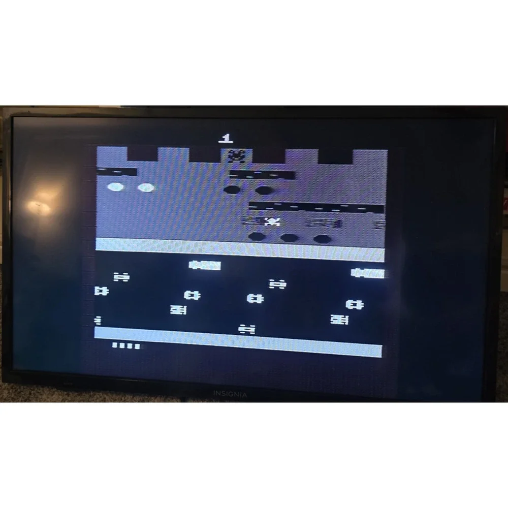 Colecovision Video Game Console With Expansion Module 6 Joysticks 8 Games Tested